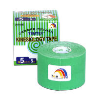 TEMTEX kinesio tejpovací páska zelená 5cmx5m