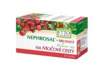 Nephrosal+brusinky bylinný čaj 20x1.5g Fytopharma