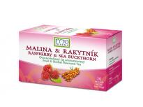 Ovocno-bylinný čaj Malina +Rakyt. 20x2g Fytopharma
