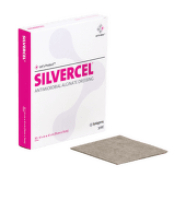 SILVERCEL HYDRO-ALGINATE ANTIMIKROBIÁLNÍ KRYTÍ SE STŘÍBREM 11X11CM,(10KS V BALENÍ) - II. jakost