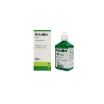 BETADINE 100MG/ML kožní podání roztok 120ML