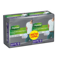 Depend Normal inkontinenční kalhotky muži Duopack S/M 2x10ks