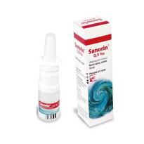 SANORIN 0,5MG/ML nosní podání sprej, roztok 1X10ML