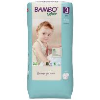 Bambo Nature 3 dětské plenky 4 - 8 kg 52 ks