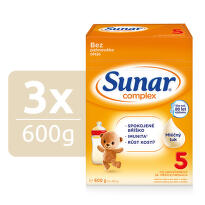 Sunar Complex 5 600g - balení 3 ks