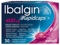 IBALGIN RAPIDCAPS 400MG měkké tobolky 30