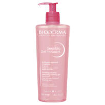 BIODERMA Sensibio Gel moussant jemný zklidňující odličovací gel na citlivou pokožku 500 ml