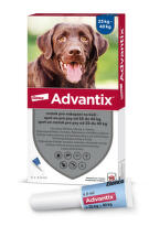 Advantix pro psy nad 25kg-40kg spot-on a.u.v.4x4ml