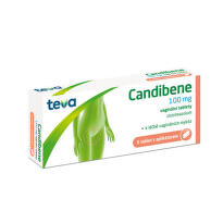 CANDIBENE 100MG vaginální neobalené tablety 6