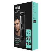 Braun Series 3 3410 Black zastřihovač a holicí strojek