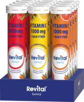 Revital Vitamin C s rakytníkem box 20x12 šumivých tablet