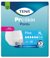 TENA Proskin Pants Plus XL Inkontinenční kalhotky 12ks