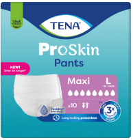TENA Proskin Pants Maxi L Inkontinenční kalhotky 10ks