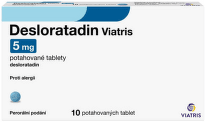 DESLORATADIN VIATRIS 5MG potahované tablety 10