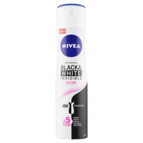 NIVEA Black&White Clear AP sprej 150ml 82237