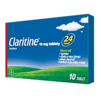 CLARITINE 10MG neobalené tablety 10