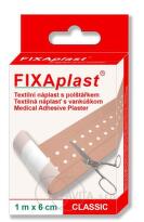 FIXAplast CLASSIC tex.náplast s polštářkem 1mx6cm