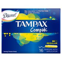 Tampax Compak Regular tampony s aplikátorem 16ks