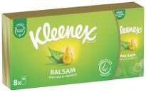 KLEENEX Kapesníky papírové Balsam Hanks 8x9ks