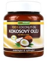 VIVAPHARM 100% kokosový olej na tělo a pleť 380ml