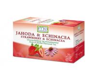 Ovocno-bylinný čaj Jahoda +Echin. 20x2g Fytopharma