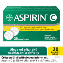 ASPIRIN C 400MG/240MG šumivá tableta 20