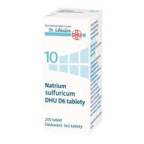 NATRIUM SULFURICUM DHU D6(D12) neobalené tablety 200