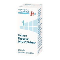 CALCIUM FLUORATUM DHU D6(D12) neobalené tablety 200