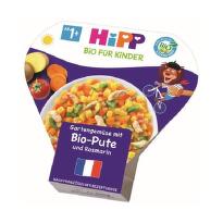 HiPP Dětské Těstoviny BIO Zelenina s krůtím masem 250g
