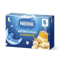 NESTLÉ Mlíčko s kaší banánové 2x200ml 4M+