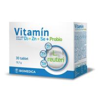 Vitamín D3+Zn+Se+Probio tbl.30