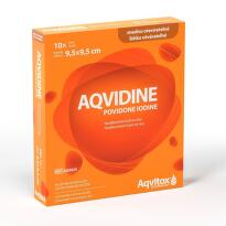 Aqvidine Povidone Iodine 9.5x9.5cm 10ks