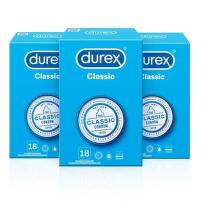 DUREX Classic prezervativ 3x18ks (2+1)