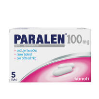 PARALEN 100MG čípek 5