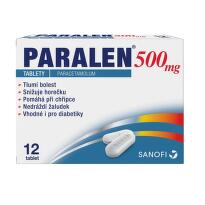 PARALEN 500MG neobalené tablety 12