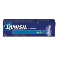 Lamisil krém 10mg/g při léčbě kožní plísně 15G