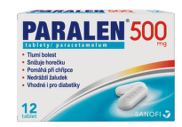 PARALEN 500MG neobalené tablety 12