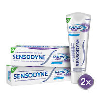 Sensodyne Rapid zubní pasta 75 ml - balení 2 ks