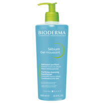 BIODERMA Sébium Gel moussant jemný čisticí gel pro smíšenou a mastnou pleť 500 ml