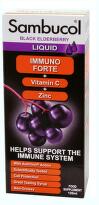 SAMBUCOL Immuno Forte Sirup + vitamin C + zinek 120ml