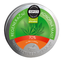 Green idea Regenerační konopná mast 70% 100ml