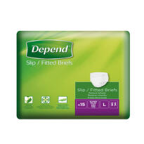 Depend Slip Super Plus inkontinenční kalhotky vel.L 15ks