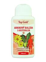 TOP GOLD Arnikový balzám s kostivalem-hřej. 200ml