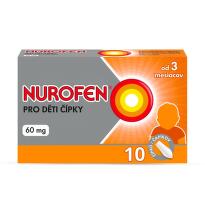 NUROFEN PRO DĚTI 60MG čípek 10