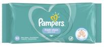 Pampers Fresh Clean Dětské čistící ubrousky 52ks