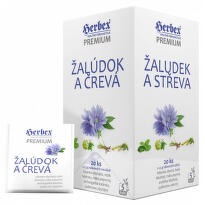 HERBEX Žaludek a střeva nálevové sáčky 20x1.5g