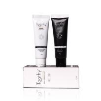 Toothy All Day Care sada zubních past ranní/večerní 2 x 65 g