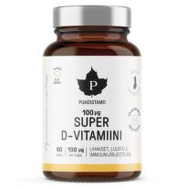 Puhdistamo Super Vitamin D 4000IU cps.60