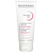 BIODERMA Sensibio DS+ gel moussant 200 ml, čisticí pěnivý gel na šupinatou pokožku, seborea