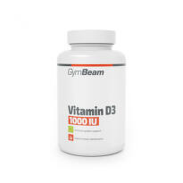 GymBeam Vitamin D3 1000 IU cps.120